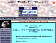Tablet Screenshot of edpdlaw.com